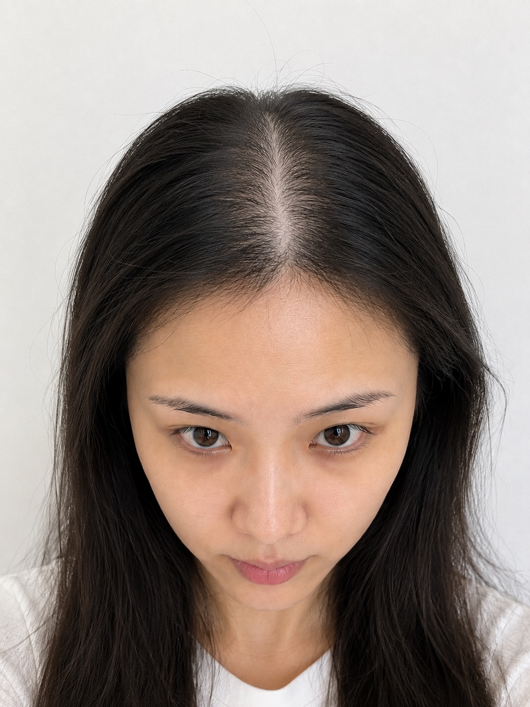 顶部与发缝参考